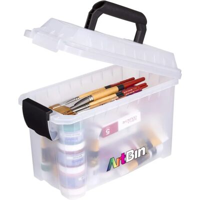 ArtBin Art Bin Steel Essentials Box with Handle - Storage Box ArtBin Art Bin Steel Essentials Box with Handle - Storage Box