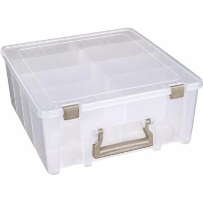ArtBin 6990SO Super Satchel Doppel Deep mit Abnehmbaren Trennwänden - Aufbewahrungsbox ArtBin 6990SO Super Satchel Doppel Deep mit Abnehmbaren Trennwänden - Aufbewahrungsbox