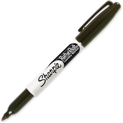 Sharpie Model 1.0mm Black - Permanent Marker for Fabric Sharpie Model 1.0mm Black - Permanent Marker for Fabric