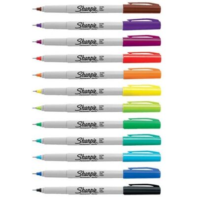 Sharpie Ultra Fine Point Permanent Marker Assorted Colors - Marker Sharpie Ultra Fine Point Permanent Marker Assorted Colors - Marker