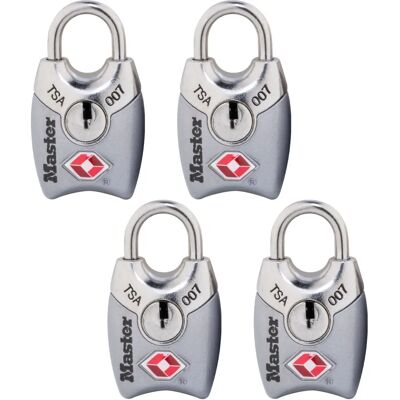 Master Lock zink-sleutellak - 1 inch - 4 stuks Master Lock zink-sleutellak - 1 inch - 4 stuks