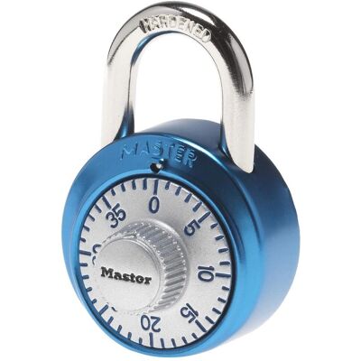 Master Lock 1561dast Cerradura de combinación con cubierta de aluminio - Colores variados Master Lock 1561dast Cerradura de combinación con cubierta de aluminio - Colores variados