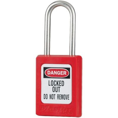 Serratura Master Lock S31RED - Corpo 35mm e catena in acciaio inossidabile 4,76mm Serratura Master Lock S31RED - Corpo 35mm e catena in acciaio inossidabile 4,76mm