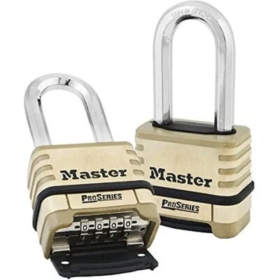 Master Lock 1175DLH - Candado industrial de latón de alta seguridad Master Lock 1175DLH - Candado industrial de latón de alta seguridad
