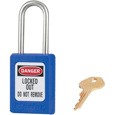 Master Lock S31BLU Sicherheitsschloss - Sicherheitsschloss, Blau, 9,9 cm x 5,1 cm x 2,8 cm Master Lock S31BLU Sicherheitsschloss - Sicherheitsschloss, Blau, 9,9 cm x 5,1 cm x 2,8 cm