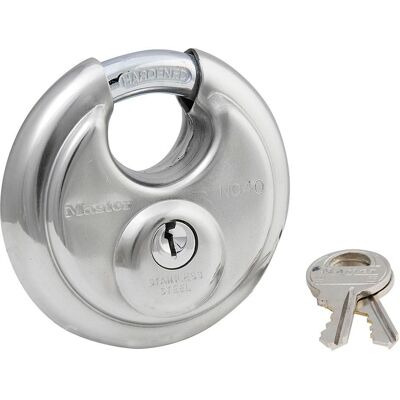 Candado Discus de Acero Inoxidable 40T de Master Lock - Candado Candado Discus de Acero Inoxidable 40T de Master Lock - Candado