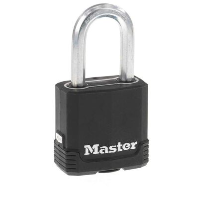 Master Lock M115xdlf Heavy Duty Outdoor Padlock - Steel, Weatherproof Master Lock M115xdlf Heavy Duty Outdoor Padlock - Steel, Weatherproof
