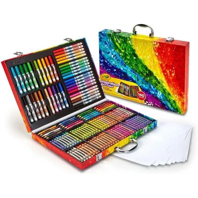 Crayola Művészeti készlet kréta, ceruzák és filctollak - 140 db Crayola Művészeti készlet kréta, ceruzák és filctollak - 140 db