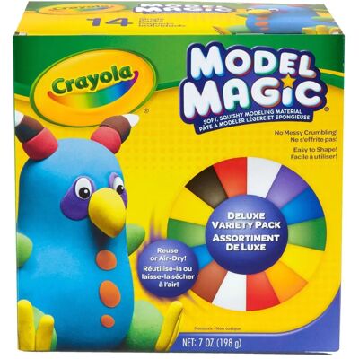 Crayola Model Magic - Assorted Colors - 14 Pack Modeling Clay Crayola Model Magic - Assorted Colors - 14 Pack Modeling Clay