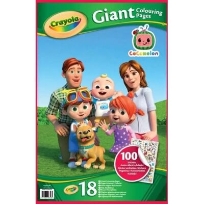 Crayola - Cocomelon 18 Pages - Coloring Book Crayola - Cocomelon 18 Pages - Coloring Book