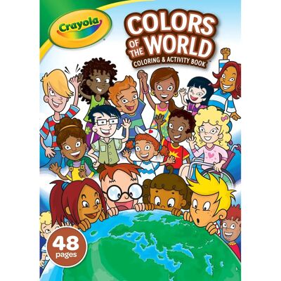 Crayola - Colours of the World Colouring Book - 48 pages - Famous landmarks & friends - Ages 3+ Crayola - Colours of the World Colouring Book - 48 pages - Famous landmarks & friends - Ages 3+