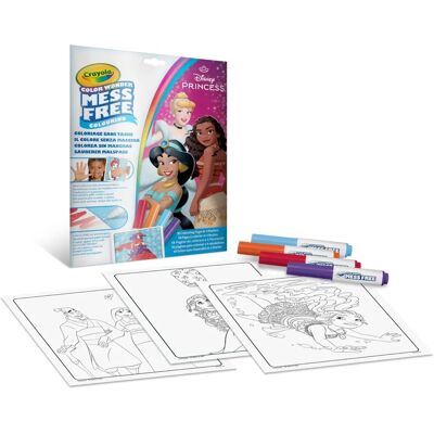 Crayola Disney Hercegnők Színező Szett - Színezőkönyv Gyerekeknek Crayola Disney Hercegnők Színező Szett - Színezőkönyv Gyerekeknek