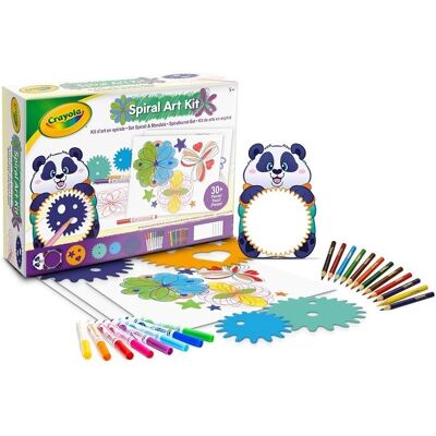 Crayola Spiral Art Kit Set Spirali E Mandala - Művészeti és kézműves készlet Crayola Spiral Art Kit Set Spirali E Mandala - Művészeti és kézműves készlet