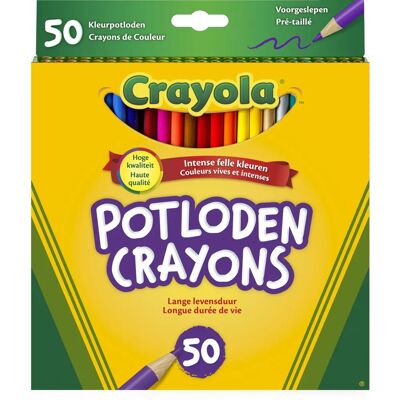 Crayola 68-4050G Kolorowe Kredki - 50 szt. - Kolorowe Kredki Crayola 68-4050G Kolorowe Kredki - 50 szt. - Kolorowe Kredki