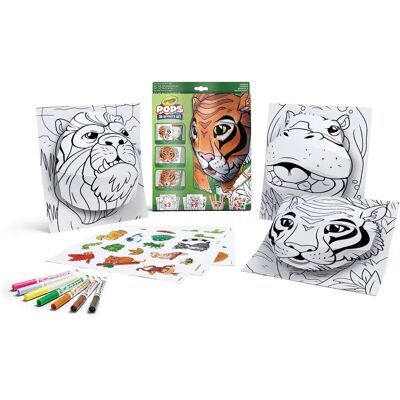Zestaw kreatywny artystyczny Crayola Dżungla 3D Zestaw kreatywny artystyczny Crayola Dżungla 3D