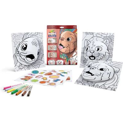 Crayola 3D Color Pops Pets kézműves készlet Crayola 3D Color Pops Pets kézműves készlet