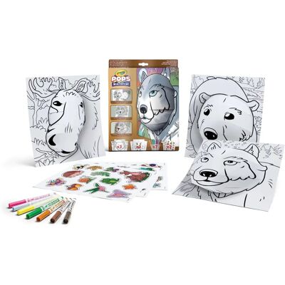 Crayola 3D Color Pops Mistyczna Natura - Zestaw Kreatywny Crayola 3D Color Pops Mistyczna Natura - Zestaw Kreatywny
