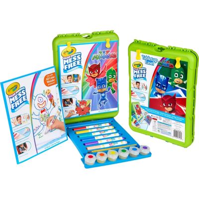 Crayola - Color Wonder Tabletop Easel Kit - PJ Mask - Mess Free Crayola - Color Wonder Tabletop Easel Kit - PJ Mask - Mess Free
