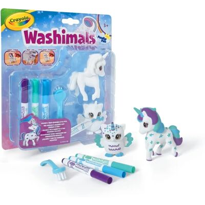 Crayola Washimals Jednorożec Luna i Sowa Una - Zestaw Crayola Washimals Jednorożec Luna i Sowa Una - Zestaw
