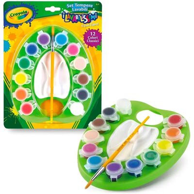 Crayola Ultra Washable Markers - Tropical - 12 pcs Crayola Ultra Washable Markers - Tropical - 12 pcs