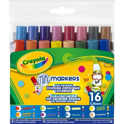 Crayola Modell - 16 Marker - Wacky Tips - Marker Crayola Modell - 16 Marker - Wacky Tips - Marker