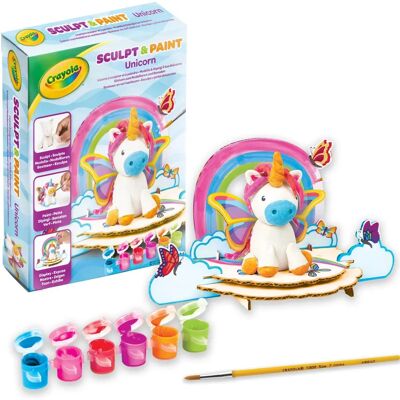 Zestaw kreatywny jednorożec Crayola - Modeluj i maluj swojego jednorożca Zestaw kreatywny jednorożec Crayola - Modeluj i maluj swojego jednorożca