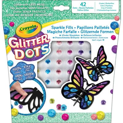 Crayola 04-1083 Art & Craft Toy - Glitter Dots - Sparkling Butterflies Crayola 04-1083 Art & Craft Toy - Glitter Dots - Sparkling Butterflies