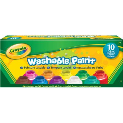 Crayola Modell 54-1207G Vízalapú Festék - 10 Szín Crayola Modell 54-1207G Vízalapú Festék - 10 Szín