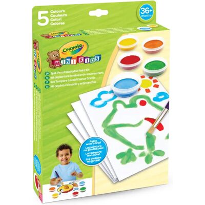 Crayola Modell - Vízalapú festék készlet - 5 darab Crayola Modell - Vízalapú festék készlet - 5 darab