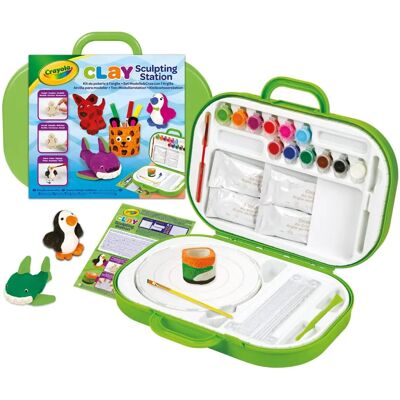 Set di argilla Crayola Modellare & Creare - Kit artistico per bambini Set di argilla Crayola Modellare & Creare - Kit artistico per bambini