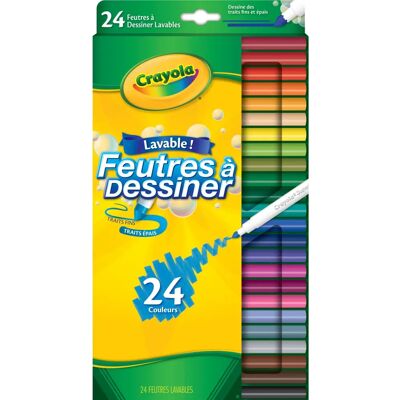 Crayola 24er Waschbare Marker - Zeichensatz Crayola 24er Waschbare Marker - Zeichensatz
