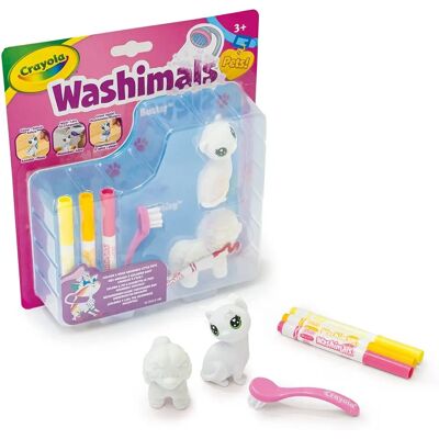 Crayola Washimals Pets - Set de recarga para perro y gato - Juguete Crayola Washimals Pets - Set de recarga para perro y gato - Juguete