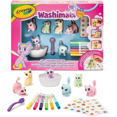 Crayola - Washimals Kiskeduk - Pastell színek - Szett tevékenység gyerekeknek Crayola - Washimals Kiskeduk - Pastell színek - Szett tevékenység gyerekeknek
