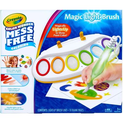 Crayola Color Wonder Magic Light Brush - Painting Supplies Crayola Color Wonder Magic Light Brush - Painting Supplies