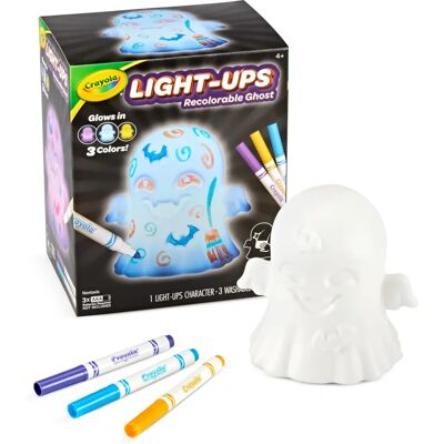 Crayola - LightUps Ghost Night Light - Washable Crayola - LightUps Ghost Night Light - Washable