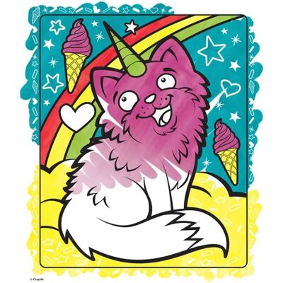 Crayola Unicreatures Foldalope - Unicorns & Color Wonder Crayola Unicreatures Foldalope - Unicorns & Color Wonder