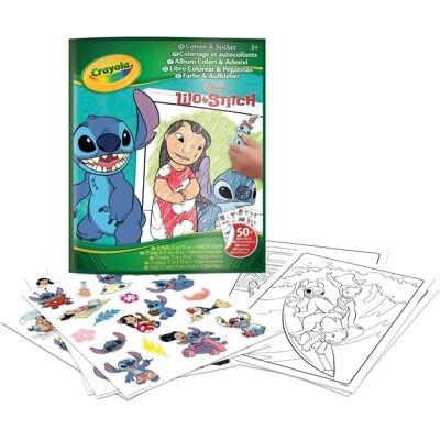 Crayola Lilo Stitch kleurboek met stickers - Kleurboek met stickers Crayola Lilo Stitch kleurboek met stickers - Kleurboek met stickers