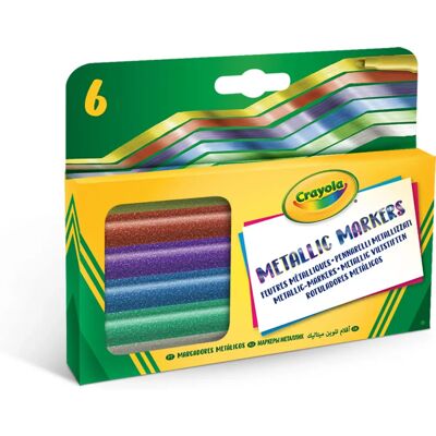Crayola Model 58-8828 - Markers - Multicolour - 6 pcs - for kids 3+ Crayola Model 58-8828 - Markers - Multicolour - 6 pcs - for kids 3+