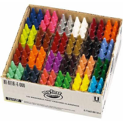 Crayola 144-piece Crayon Classpack for Kids - Crayons Crayola 144-piece Crayon Classpack for Kids - Crayons
