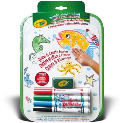 Crayola 982003 Marqueurs - Tableau blanc multicolore pour enfants - Publicité Crayola 982003 Marqueurs - Tableau blanc multicolore pour enfants - Publicité