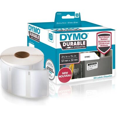 Dymo LW Tartós Címkék - 32x57mm - 800 Címke Dymo LW Tartós Címkék - 32x57mm - 800 Címke