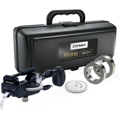 DYMO M1011 Máquina de Relieve - Etiquetas de Metal - Duradera y Fácil de Usar DYMO M1011 Máquina de Relieve - Etiquetas de Metal - Duradera y Fácil de Usar
