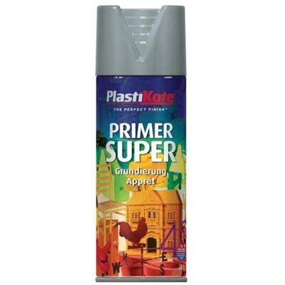 Apprêt Émail Super 1148 400ml PlastiKote - Gris - Publicité Apprêt Émail Super 1148 400ml PlastiKote - Gris - Publicité