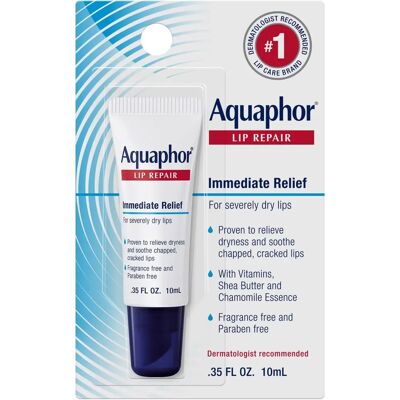Aquaphor Lip Repair - Moisturizing, Fragrance-Free, 0.35 fl oz Aquaphor Lip Repair - Moisturizing, Fragrance-Free, 0.35 fl oz