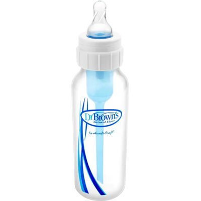 Butelka Dr. Brown's Options+ - 250ml, Niebieska, Kompletny System Wentylacji Butelka Dr. Brown's Options+ - 250ml, Niebieska, Kompletny System Wentylacji