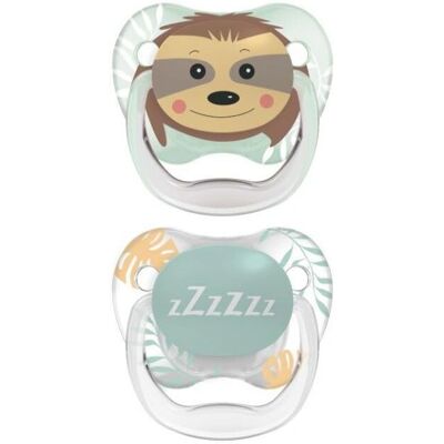 Sucettes Orthodontiques Dr Brown's Rose 6-18M - Sucettes - Publicité Sucettes Orthodontiques Dr Brown's Rose 6-18M - Sucettes - Publicité