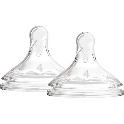 Dr. Brown's Options Siliconen Speen Niveau 4 - Voor 9+ maanden Dr. Brown's Options Siliconen Speen Niveau 4 - Voor 9+ maanden