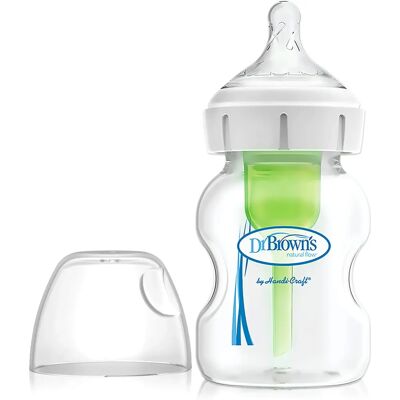 Biberon Dr Brown's Options+ - 150ml - Anti-Colique, sans vide - Publicité Biberon Dr Brown's Options+ - 150ml - Anti-Colique, sans vide - Publicité