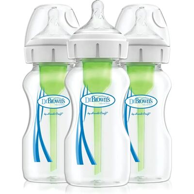 Dr Brown's Options+ Barnflaskor - Antikolik 3x270ml Dr Brown's Options+ Barnflaskor - Antikolik 3x270ml