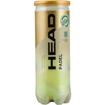 Ballon de Padel Head Pro S - Officiel de la Tournée - Publicité Ballon de Padel Head Pro S - Officiel de la Tournée - Publicité